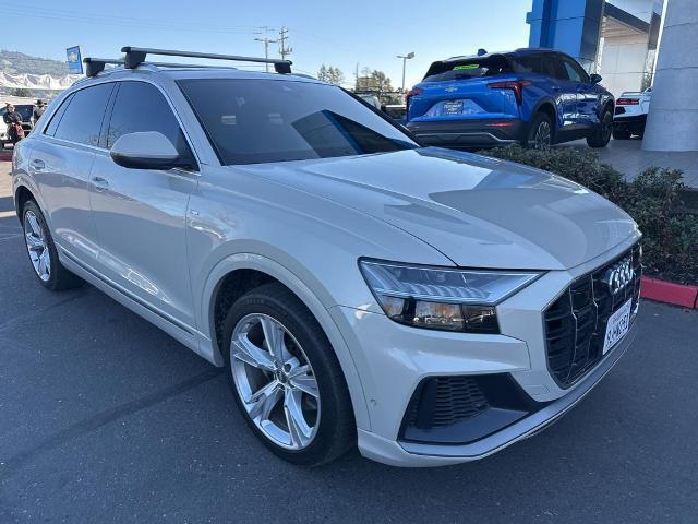 used 2021 Audi Q8 car, priced at $43,500