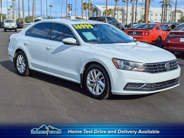 used 2018 Volkswagen Passat car, priced at $16,999