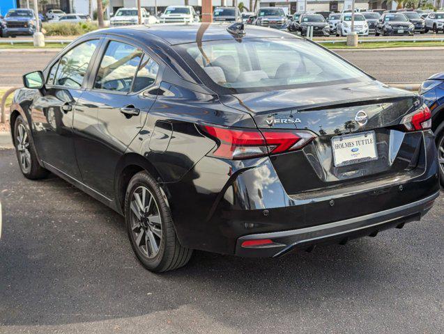 used 2021 Nissan Versa car, priced at $14,999