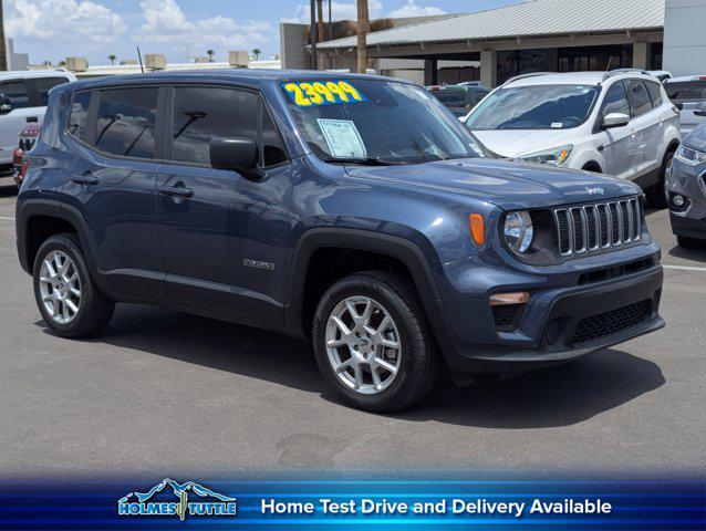 used 2023 Jeep Renegade car, priced at $23,999