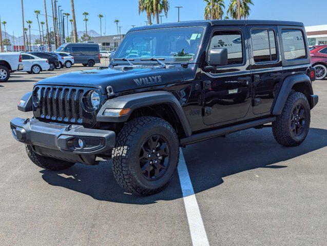 used 2021 Jeep Wrangler Unlimited car, priced at $32,999