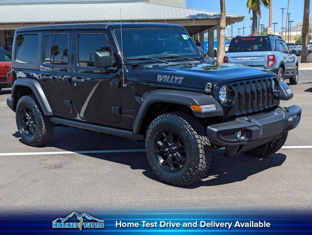 used 2021 Jeep Wrangler Unlimited car, priced at $32,999