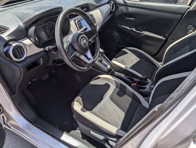 used 2021 Nissan Versa car, priced at $18,999