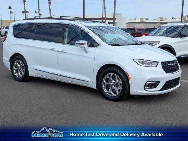 used 2022 Chrysler Pacifica car, priced at $23,999