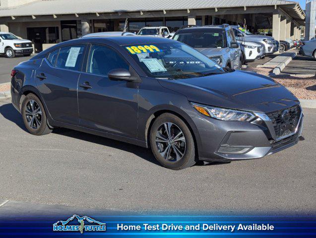 used 2021 Nissan Sentra car, priced at $18,999