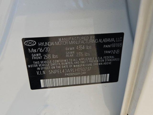 used 2020 Hyundai Sonata car, priced at $19,542
