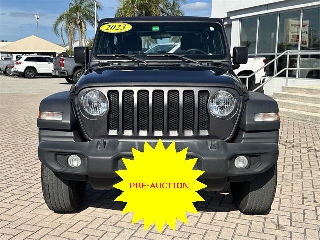 used 2023 Jeep Wrangler car, priced at $23,911