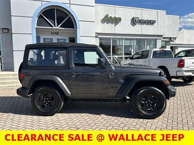 used 2023 Jeep Wrangler car, priced at $27,900