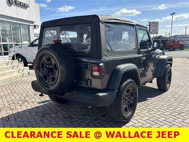 used 2023 Jeep Wrangler car, priced at $27,900