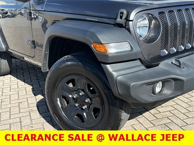 used 2023 Jeep Wrangler car, priced at $27,900