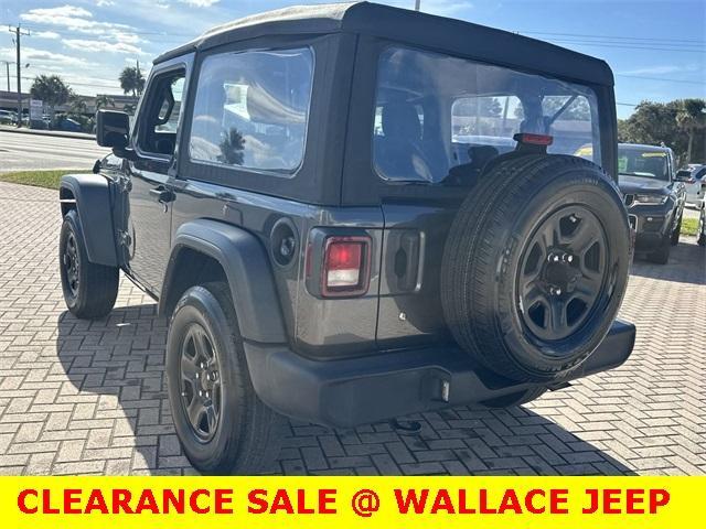 used 2023 Jeep Wrangler car, priced at $27,900