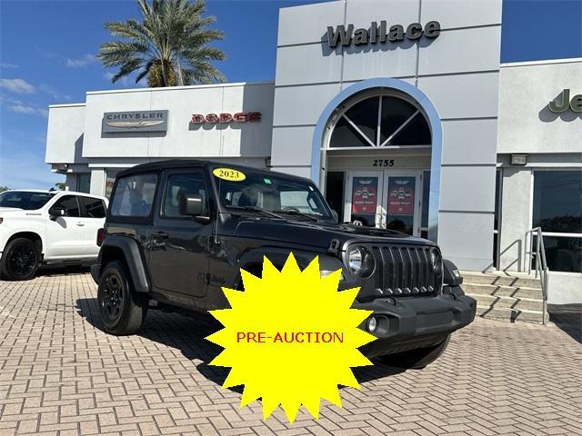 used 2023 Jeep Wrangler car, priced at $23,911