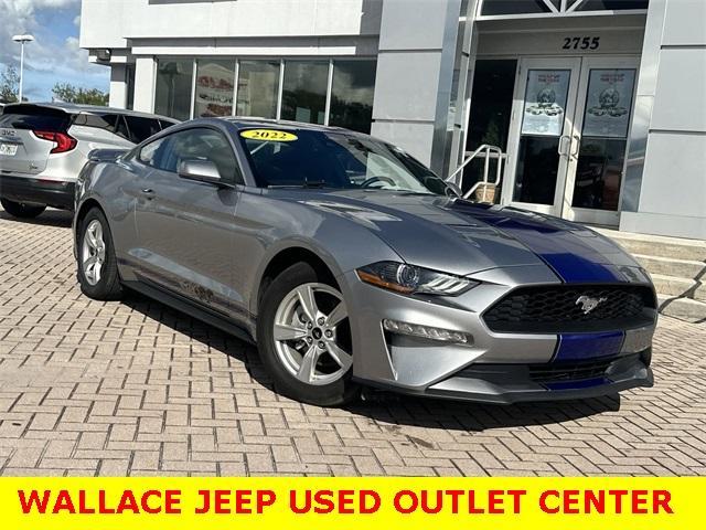 used 2022 Ford Mustang car, priced at $23,700