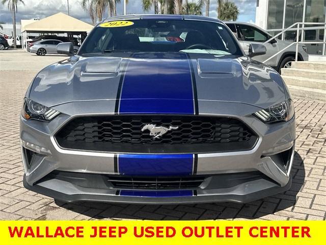 used 2022 Ford Mustang car, priced at $23,700