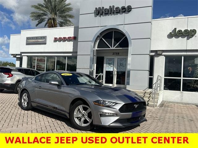 used 2022 Ford Mustang car, priced at $23,700