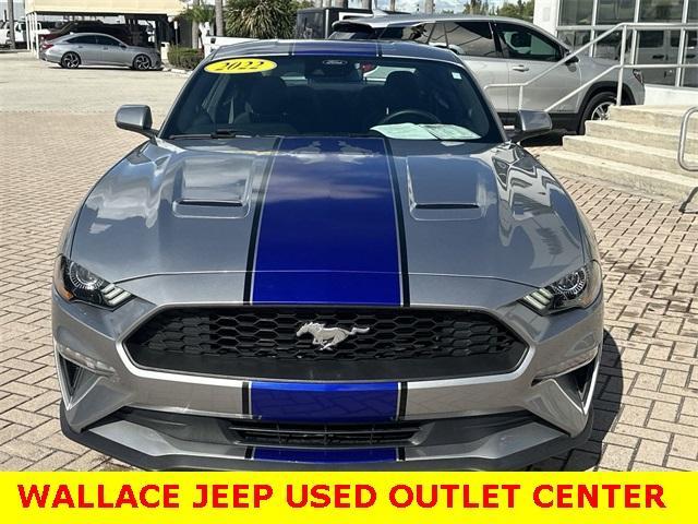 used 2022 Ford Mustang car, priced at $23,700