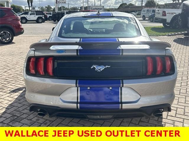 used 2022 Ford Mustang car, priced at $23,700