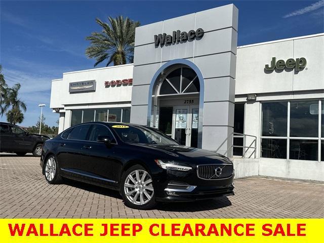 used 2018 Volvo S90 car, priced at $15,500