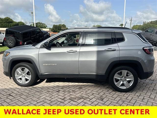 used 2022 Jeep Compass car, priced at $22,340