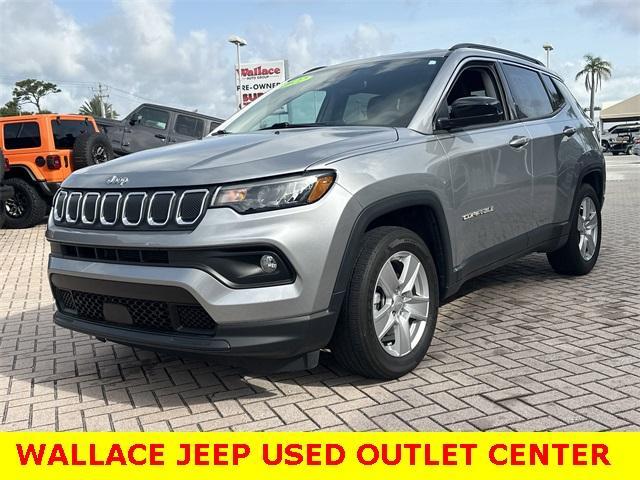 used 2022 Jeep Compass car, priced at $22,340