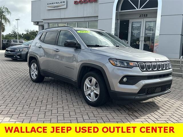 used 2022 Jeep Compass car, priced at $22,340