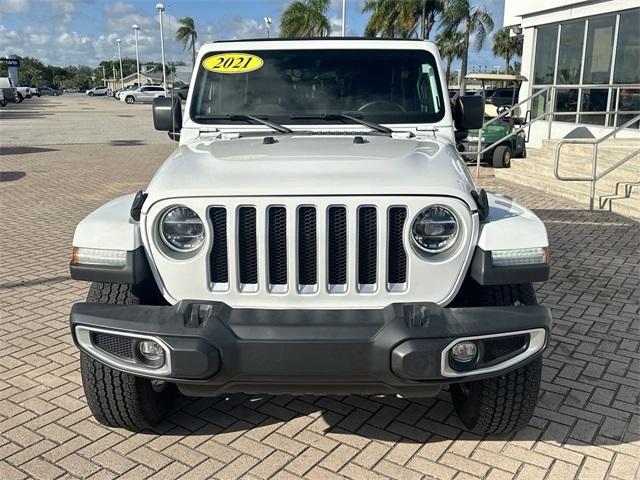 used 2021 Jeep Wrangler Unlimited car, priced at $39,500