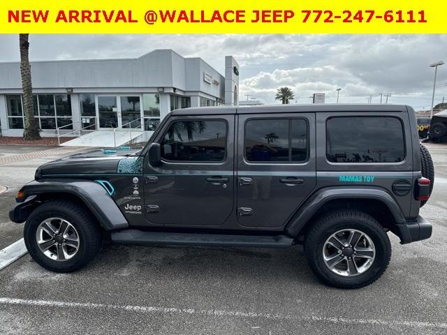 used 2020 Jeep Wrangler Unlimited car, priced at $32,995