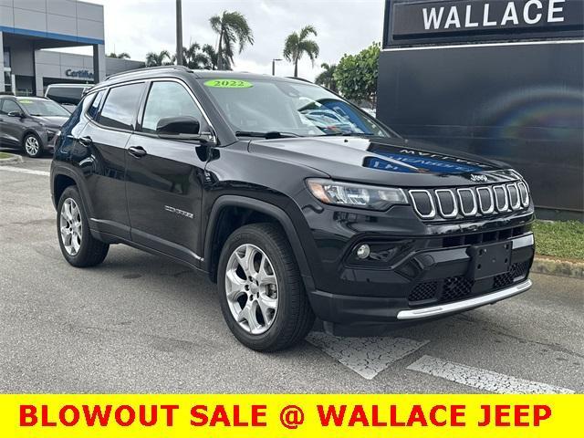 used 2022 Jeep Compass car, priced at $19,721