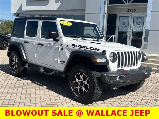 used 2021 Jeep Wrangler Unlimited car, priced at $29,980