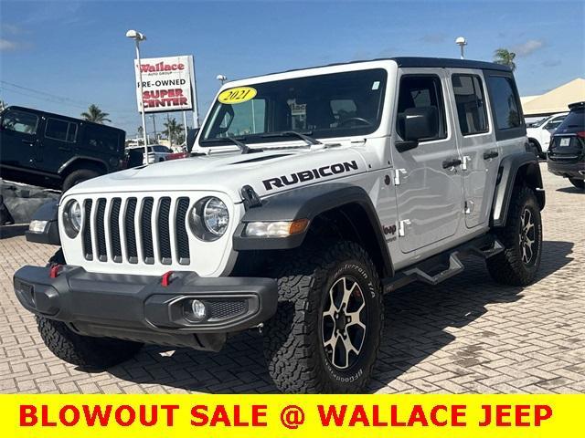 used 2021 Jeep Wrangler Unlimited car, priced at $29,980