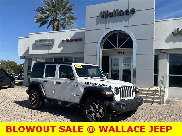 used 2021 Jeep Wrangler Unlimited car, priced at $29,980