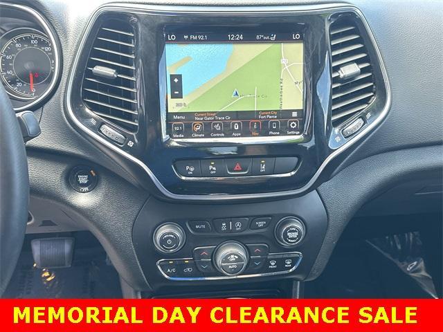 used 2021 Jeep Cherokee car, priced at $23,950