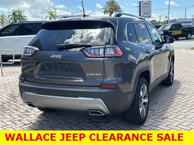 used 2021 Jeep Cherokee car, priced at $22,950