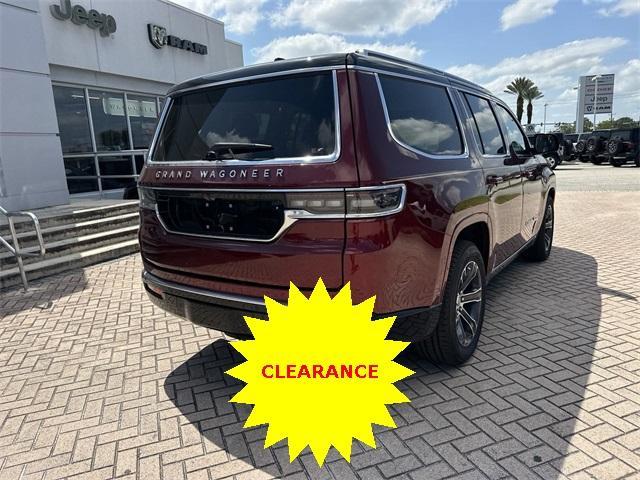new 2024 Jeep Grand Wagoneer car, priced at $87,487