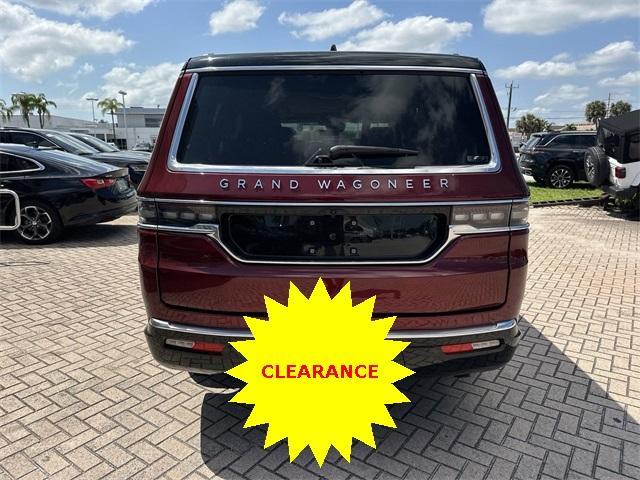 new 2024 Jeep Grand Wagoneer car, priced at $87,487