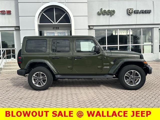 used 2022 Jeep Wrangler Unlimited car, priced at $34,500