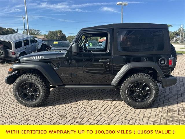 used 2022 Jeep Wrangler car, priced at $31,530