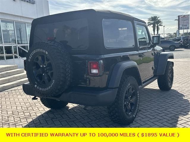 used 2022 Jeep Wrangler car, priced at $31,530