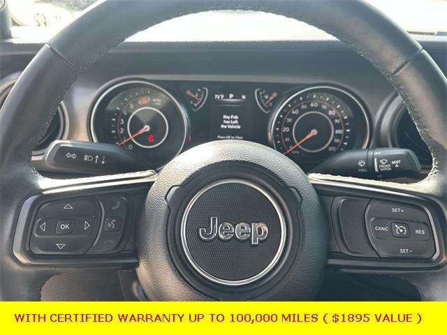 used 2022 Jeep Wrangler car, priced at $31,530