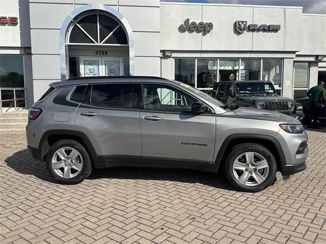 used 2022 Jeep Compass car, priced at $19,900