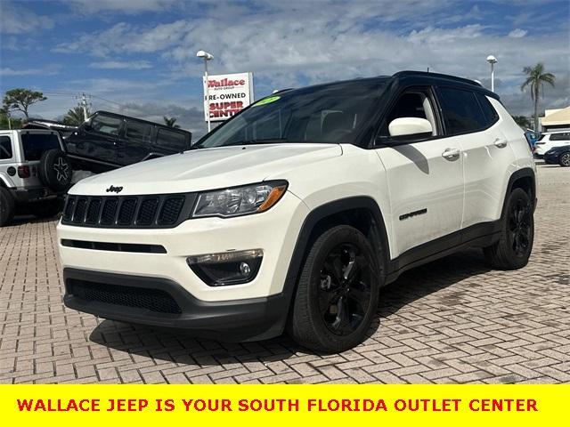 used 2021 Jeep Compass car, priced at $17,500