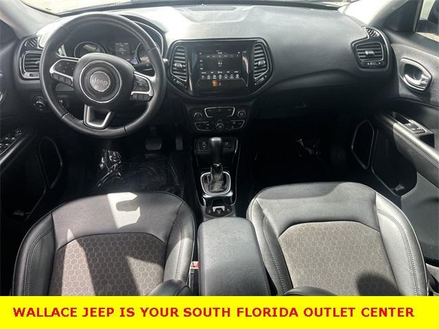 used 2021 Jeep Compass car, priced at $17,500