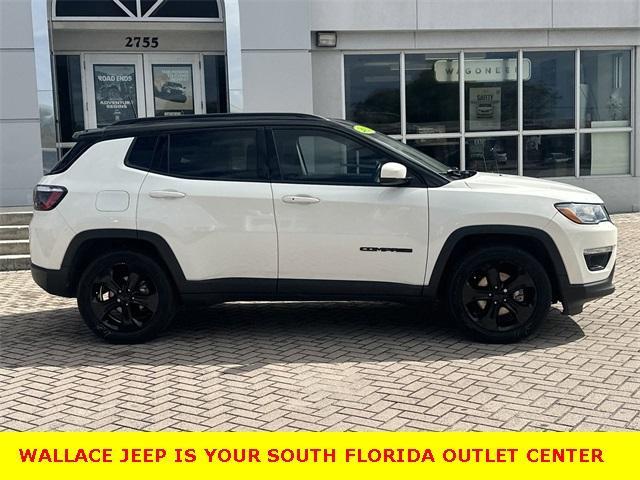 used 2021 Jeep Compass car, priced at $17,500