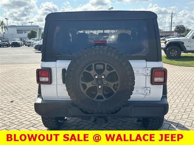 used 2022 Jeep Wrangler car, priced at $31,400