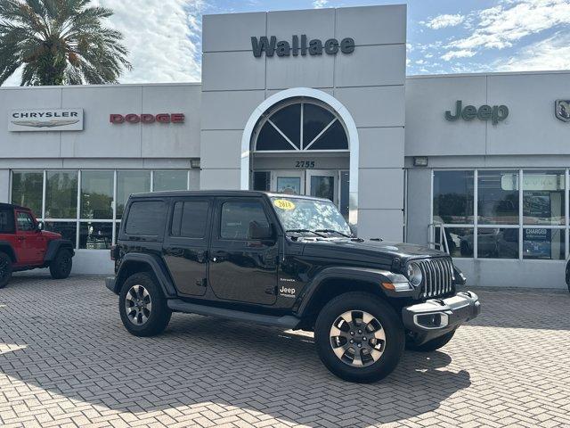 used 2018 Jeep Wrangler Unlimited car, priced at $32,500