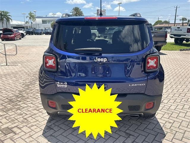 used 2021 Jeep Renegade car, priced at $18,321