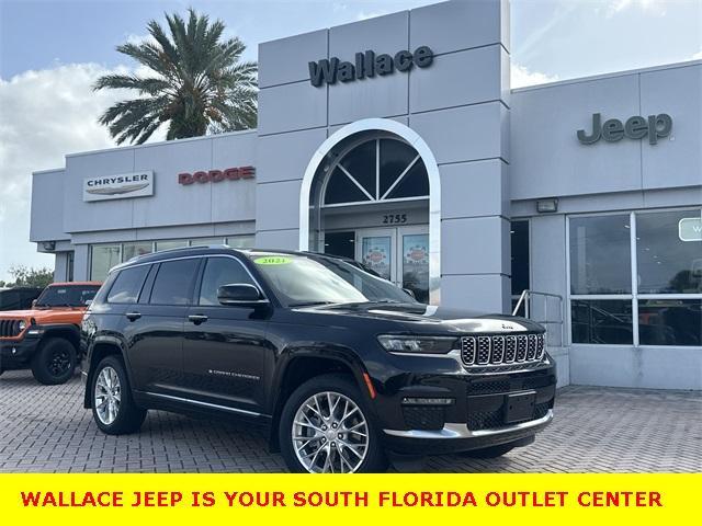 used 2021 Jeep Grand Cherokee L car, priced at $38,500
