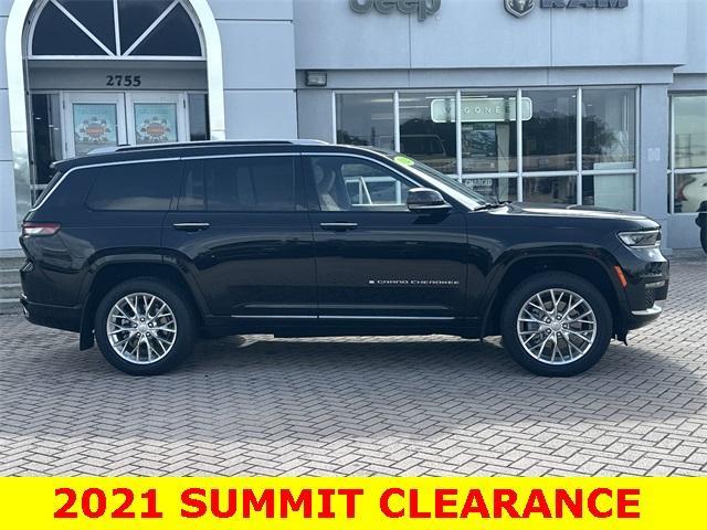 used 2021 Jeep Grand Cherokee L car, priced at $37,500