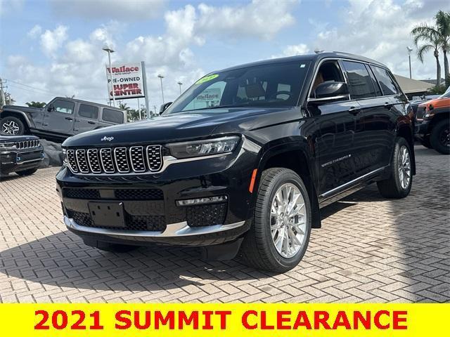 used 2021 Jeep Grand Cherokee L car, priced at $37,500