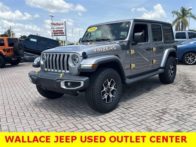 used 2020 Jeep Wrangler Unlimited car, priced at $28,500